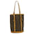 Louis Vuitton Bucket Brown Cloth  ref.578746