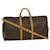 Louis Vuitton Keepall Bandouliere 60 Braun Leinwand  ref.578977