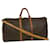 Louis Vuitton Keepall Bandoulière 60 Brown Cloth  ref.578990