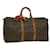 Louis Vuitton Keepall 50 Brown Cloth  ref.579025