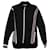 Jaqueta de trilha de bainha com fita de logotipo Givenchy em poliéster preto  ref.579364