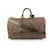 Louis Vuitton Damier Ebene Keepall Bandouliere 45 Duffle Bag with Strap Leather  ref.579376