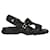 Stella Mc Cartney Stella McCartney Logo Sandals Black  ref.579398
