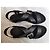 Sandali Kenzo in pelle nera con cinturino grosso Nero - vista 9