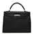 Hermès hermes kelly Black Leather  ref.579523