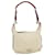 PRADA Shoulder Bag Nylon Leather Beige Brown Auth yt818  ref.579622