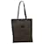 Céline CELINE Macadam Canvas Tote Bag PVC Leather Black Brown Auth ar6808  ref.579641