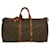 Louis Vuitton Keepall 55 Brown Cloth  ref.580299