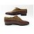 SCARPE AUBERCY RICHELIEU 6.5 41 SCARPE PELLE SCAMOSCIATA BIMATERIALE Nero - vista 2