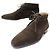 SCARPE AUBERCY STIVALI CHUKKA 6.5E 41 STIVALI IN CAMOSCIO MARRONE