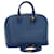 LOUIS VUITTON Epi Alma Hand Bag Blue M52145 LV Auth pt1857 Leather  ref.581292