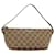 GUCCI GG Canvas Accessory Pouch Beige Auth gt2472  ref.581654
