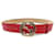 Gucci Signature Belt 90 GUCCISSIMA GG MONOGRAM LEATHER 114876 RED BELT  ref.581680