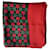 Gucci Lenços de seda Preto Vermelho Verde  ref.581718