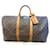 Louis Vuitton Keepall 50 monogramma Marrone Pelle  ref.581934