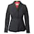 Burberry Semi-Flared Fit Blazer in Black Wool  ref.581952