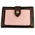 Louis Vuitton Brown Monogram Portefeuille Juliette Pink Leather Cloth Pony-style calfskin  ref.582064