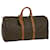 Louis Vuitton Monogram Keepall 55 Boston Bag M41424 LV Auth th2684 Cloth  ref.582129