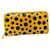 LOUIS VUITTON Vernis Dot Infinity Zippy Wallet Kusama Yellow M91571 Auth nh619 Patent leather  ref.582467