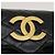 CHANEL Matelasse Borsa a spalla Pelle di agnello Nero Oro CC Auth jk1831 D'oro - vista 17