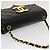 CHANEL Matelasse Borsa a spalla Pelle di agnello Nero Oro CC Auth jk1831 D'oro - vista 6