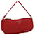 PRADA Pochette Accessoire Nylon Rouge Auth yk4532  ref.582570
