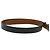 Hermès HERMES Constance H Buckle Gürtel Leder Schwarz Silber Auth gt2366 - Ansicht 3