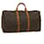 Louis Vuitton Keepall 50 Brown Cloth  ref.583436