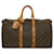 Louis Vuitton Keepall 45 Marrone Tela  ref.583438