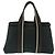 Hermès HERMES Troca Bolsa de mão horizontal PM Lona Preta Auth yt722 Preto - vista 2