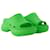 Balenciaga Pool Crocs Slide Rub   in Green  ref.584426