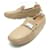 NEW LOUIS VUITTON SHOES LOMBOK MOCCASIN 8.5 42.5 BEIGE LEATHER BOX  ref.584662