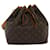 LOUIS VUITTON Monogram Petit Noe Shoulder Bag M42226 LV Auth jk1189 Cloth  ref.584741