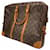 LOUIS VUITTON Porte Document Voyage Monogram Aktentasche Business Bag Braun Leder  ref.585212