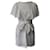 Mini abito Melissa Odabash con cintura e occhielli con volant in cotone bianco  ref.585131