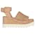 Stella Mc Cartney Stella McCartney Platform Sandals Beige  ref.585188