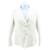 Louis Vuitton US-Grösse 6 Off-White Krepp-Blazer-Jacke für Damen  ref.585247
