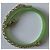 Collana Lalique in Silicone Verde Placcata Oro Argento - vista 6