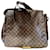 Louis Vuitton sac porté épaule Bastille Tissu Marron  ref.585372