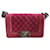 Chanel Small Velvet Boy Bag Pink Fuschia  ref.585374