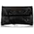 Balenciaga Black Motocross Classic Envelope Clutch Bag Leather Pony-style calfskin  ref.585872