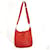 Hermès Hermes Evelyne III GM Coral Red Leather avec sac à bandoulière Palladium Hardware Cuir Corail  ref.586066