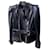 Balmain Leather Jacket Black  ref.586071