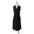 Max Mara Dresses Black Acetate  ref.586367