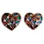 Yves Saint Laurent Earrings Golden Metal  ref.586515