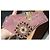 Autre Marque Girocollo anni '50 in cristalli e perle di vetro di Pellini Rosa Bianco Multicolore D'oro Crema - vista 3