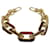 Louis Vuitton gold chain shoulder strap BB orchids Golden Fuschia Metal  ref.586557