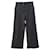 Chanel Pants, leggings Black Leather  ref.586573