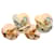 Love CARTIER baby trinity diamond earrings flower  ref.586590