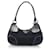 Prada Black Tessuto Shoulder Bag Leather Pony-style calfskin Nylon Cloth  ref.586730